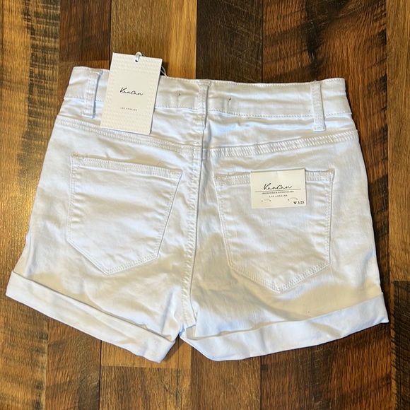 KanCan White Jean Shorts..Donated - Picture 2 of 2